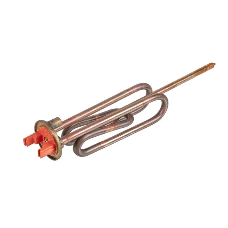 Тен фланцевий + прокладка для бойлера 1800W (мідний)  Ariston 65122273 (під анод M5)