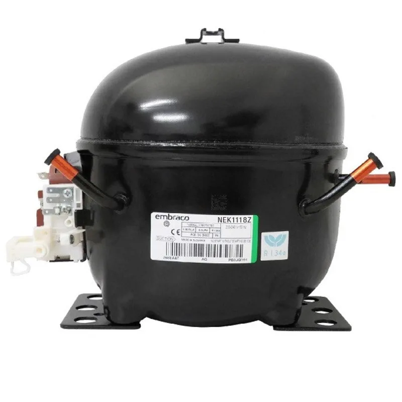 Компресор для холодильника EMBRACO ASPERA NEK1118Z R134a 224W (з пусковим реле RSIR/RSCR)