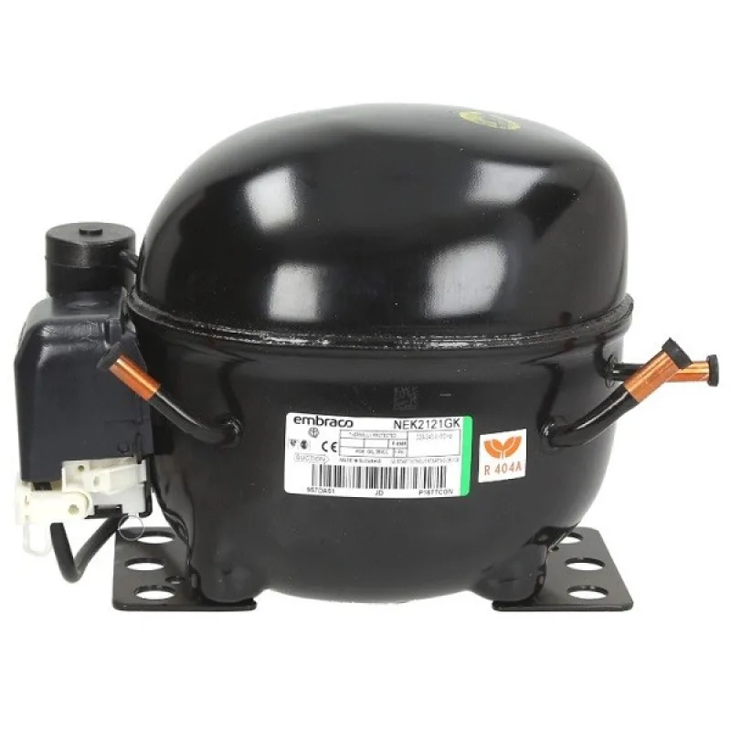Компресор для холодильника EMBRACO ASPERA NEK2121GK R404a 283W (з пусковим реле CSIR)