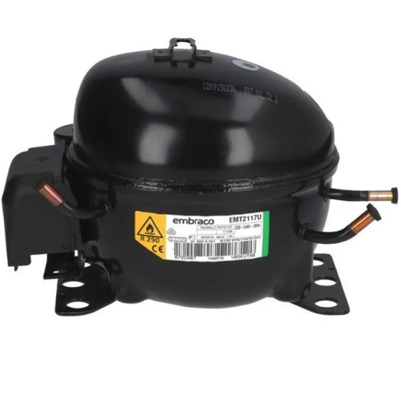 Компресор для холодильника EMBRACO EMT2117U R290 205W (з пусковим реле CSIR)