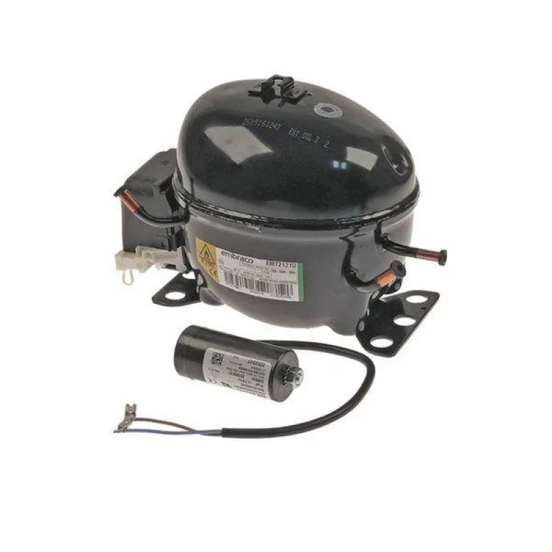 Компресор для холодильника EMBRACO EMT2121U R290 256W (з пусковим реле CSIR)