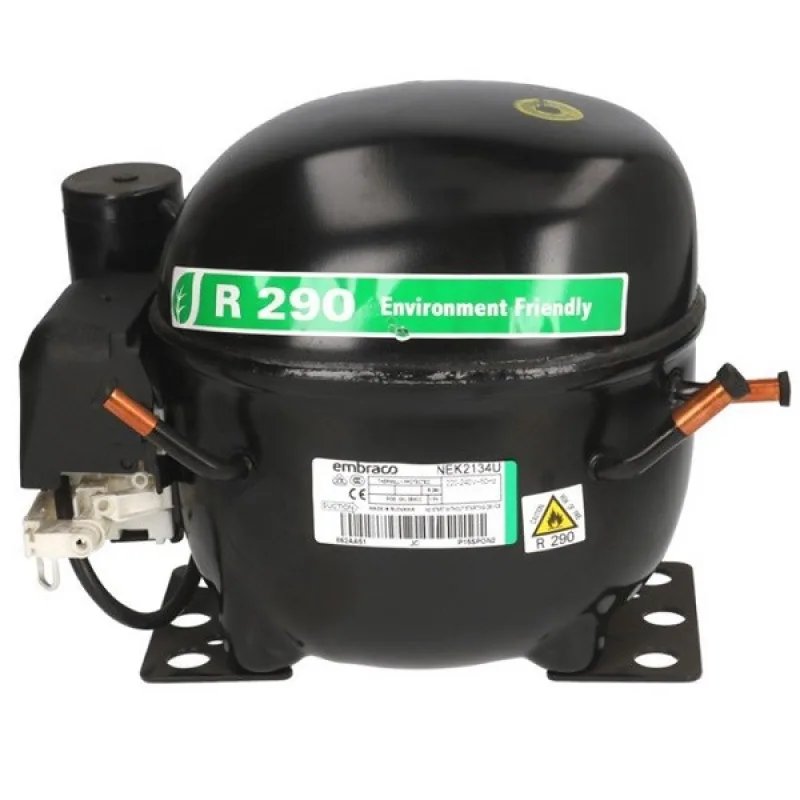 Компресор для холодильника EMBRACO NEK2134U R290 448W (з пусковим реле CSIR)