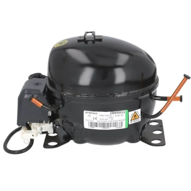 Компресор для холодильника EMBRACO ASPERA EMX55CLC R600a 154W (з пусковим реле RSIR/RSCR)