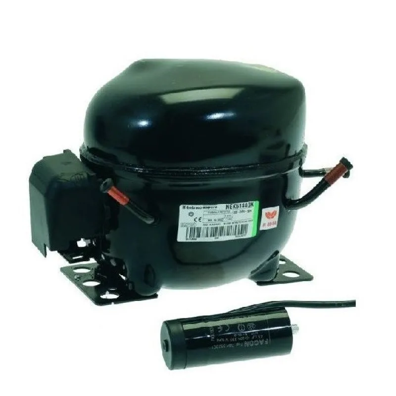 Компресор для холодильника EMBRACO ASPERA NEK6144GK R404a 444W (з пусковим реле CSIR)