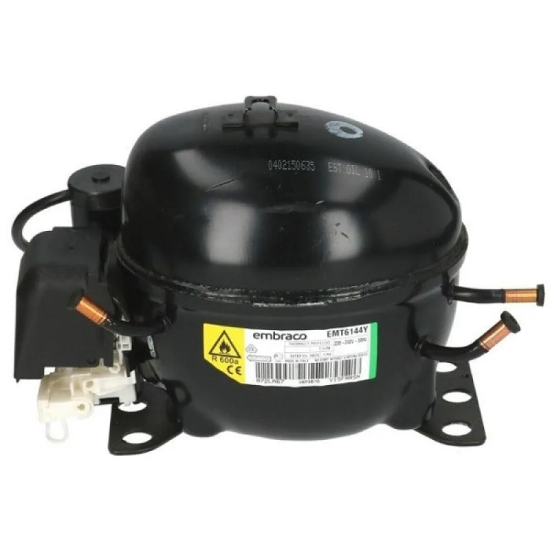 Компресор для холодильника EMBRACO ASPERA EMT6144Y R600a 540W (з пусковим реле RSIR/RSCR)