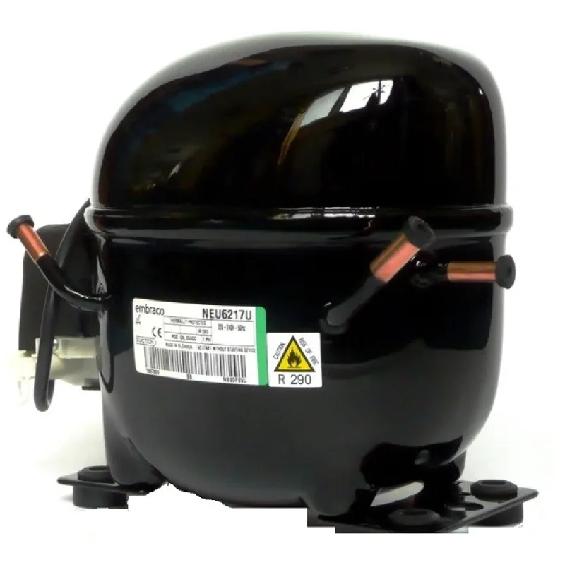 Компресор для холодильника EMBRACO ASPERA NEU6217U R290 1441W (з пусковим реле CSIR)