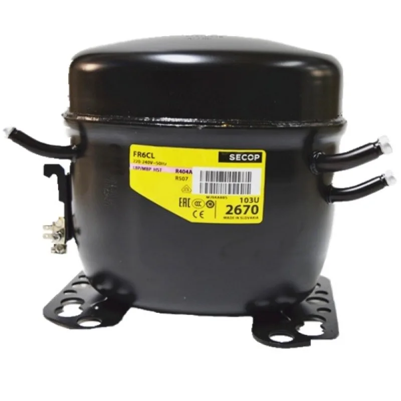 Компресор для холодильника SECOP (DANFOSS) FR6CL R404а/R507а 243W (з пусковим реле)