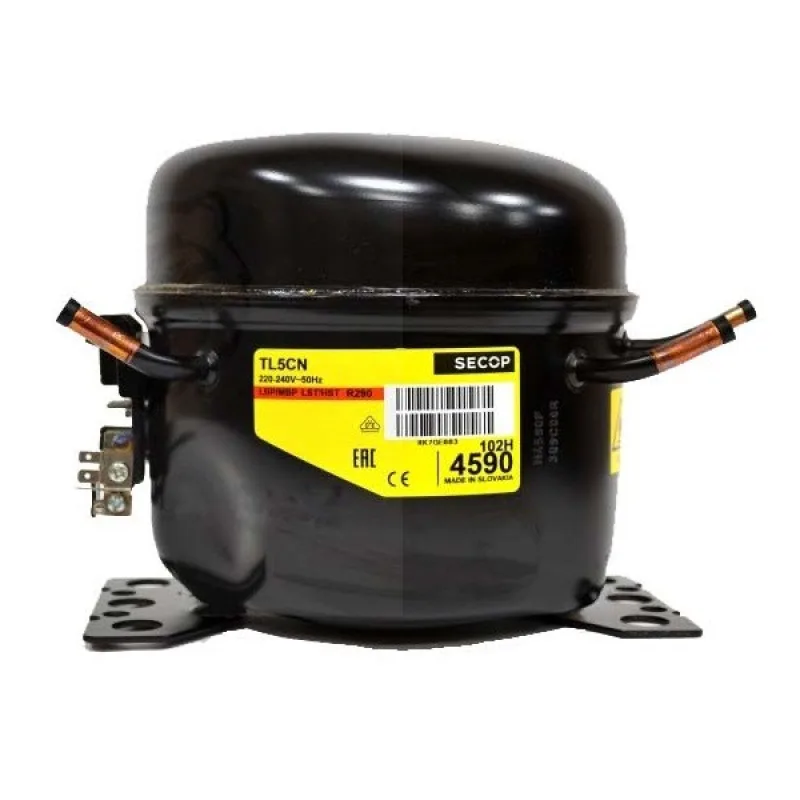 Компресор для холодильника SECOP TL5CN R290 205W (з пусковим реле)