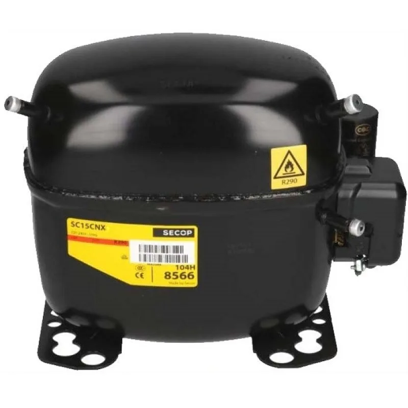 Компресор для холодильника SECOP SC15CNX R290 697W (з пусковим реле)