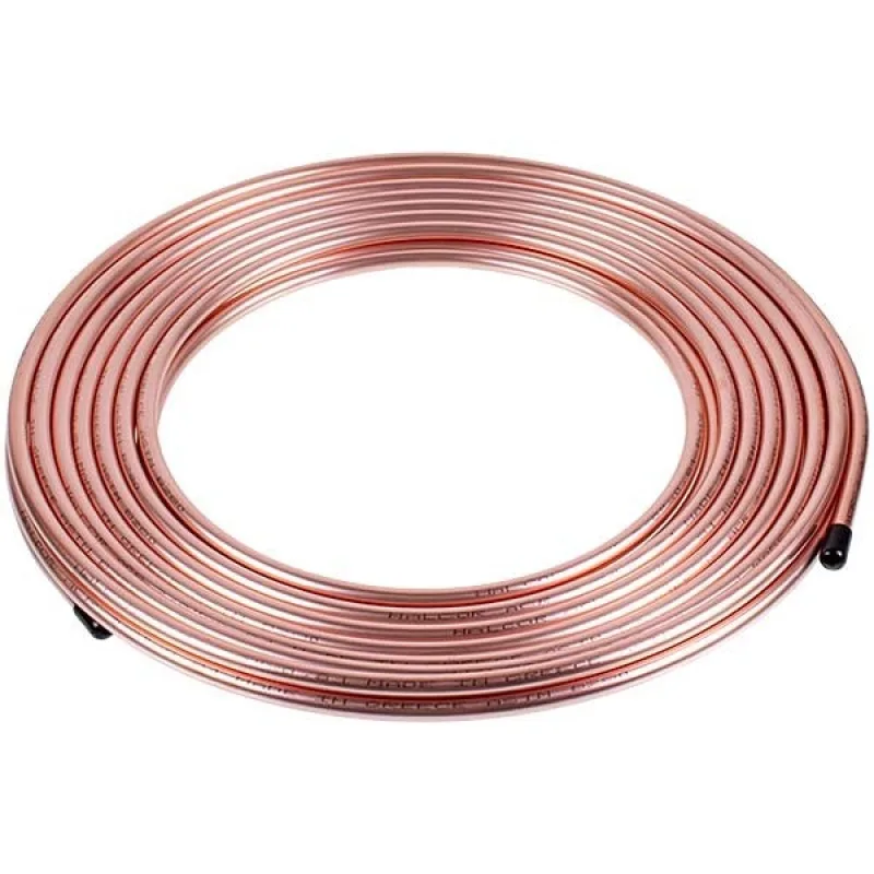 Труба мідна Halcor 3/8&apos&apos 10x0.81mm бухта 50m (продажа кратна 5м)