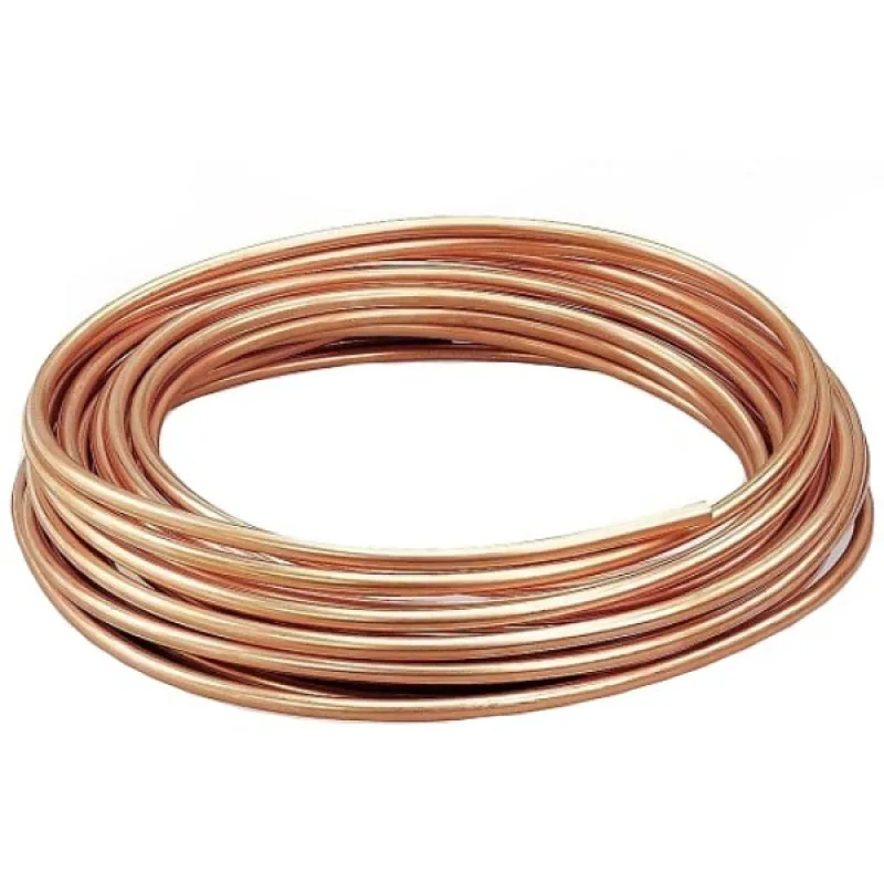 Труба мідна Halcor 7/8" 22х1мм бухта 45м (продаж кратний 5м)