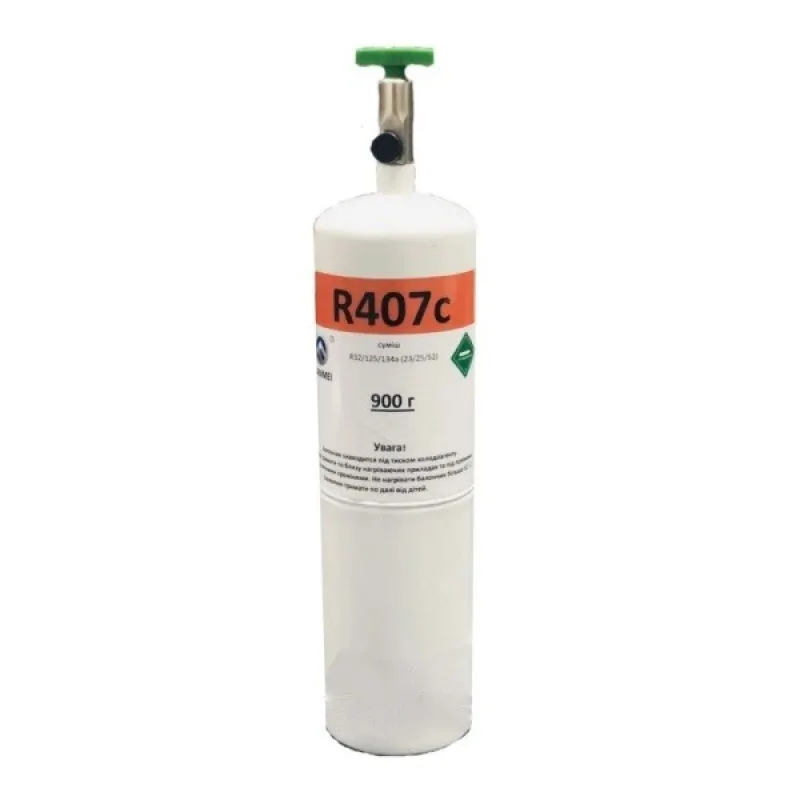 Фреон SANMEI R407c 0.9kg (Холодоагент R407c, Хладон-407c, Фреон 407, ДФУ-407c, HFC-407 С)