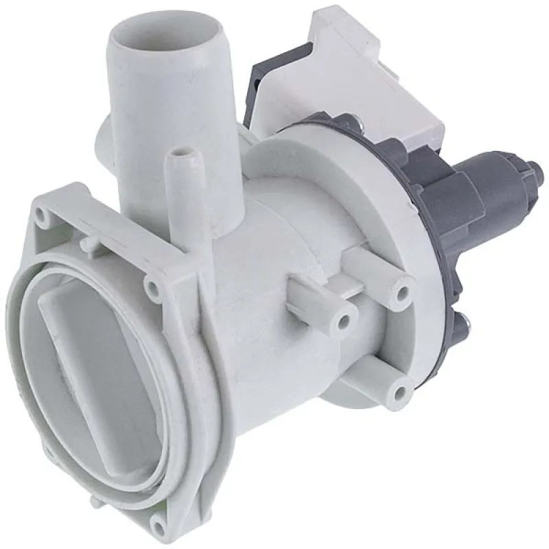 Помпа (насос) для пральної машини Bosch 00144487 (в зборі) 40 Вт B15-6AZ (контакти спарені ззаду; на 3 саморізи)