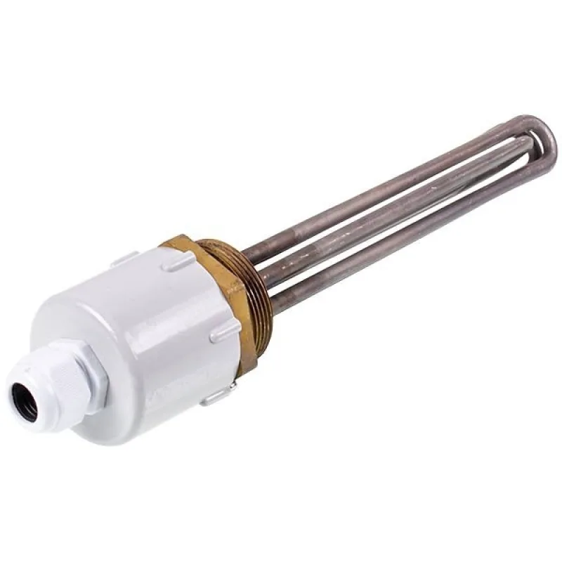 Блок тенів 3 кВт 220V (нержавіюча сталь) L=235mm гайка 2" Kawai для електричного котла