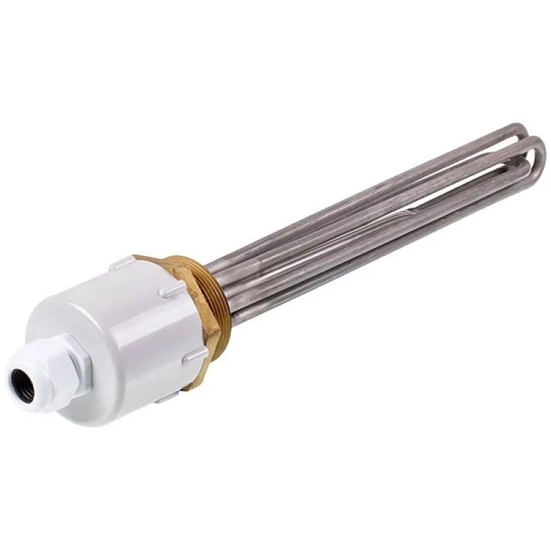 Блок тенів 6 кВт 220V (нержавіюча сталь) L=310mm гайка 2" Kawai для електричного котла