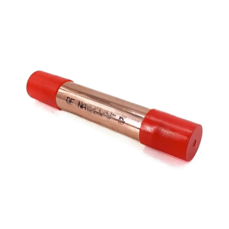 Фільтр-осушувач прохідний мідний 30g (6.2x6.2mm) для холодильника De.Na