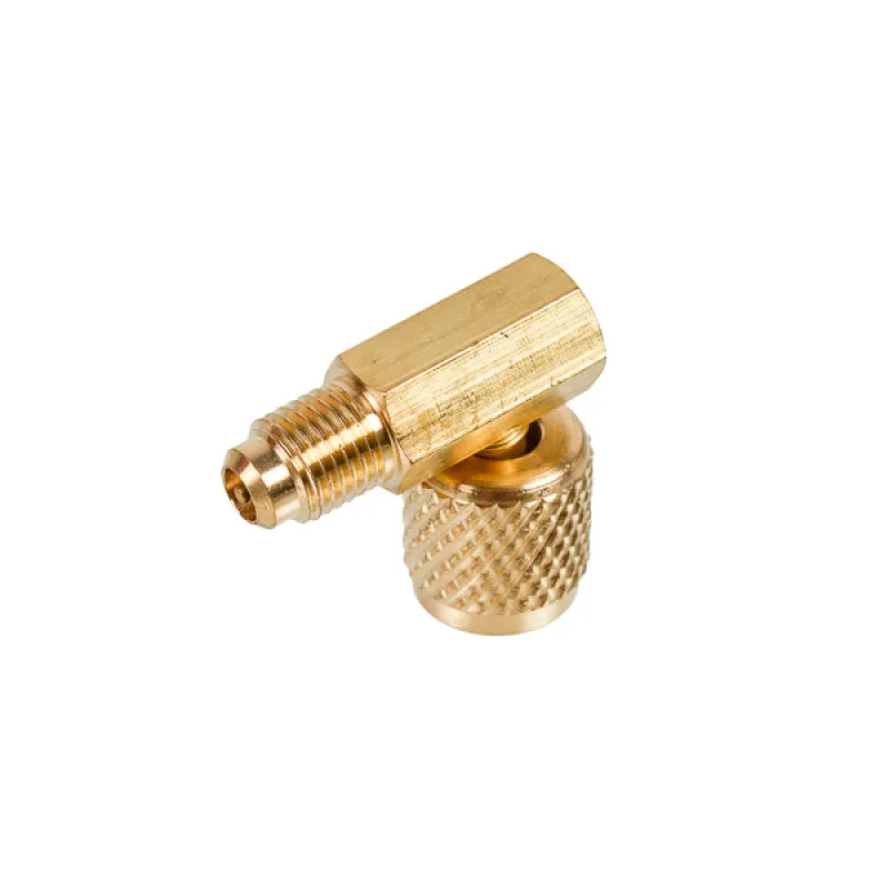 Перехідник кутовий V02 VALUE (зовнішній 1/4" внутрішній 5/16”)