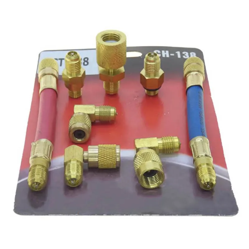 Adapter set CH-138 for car air conditioners