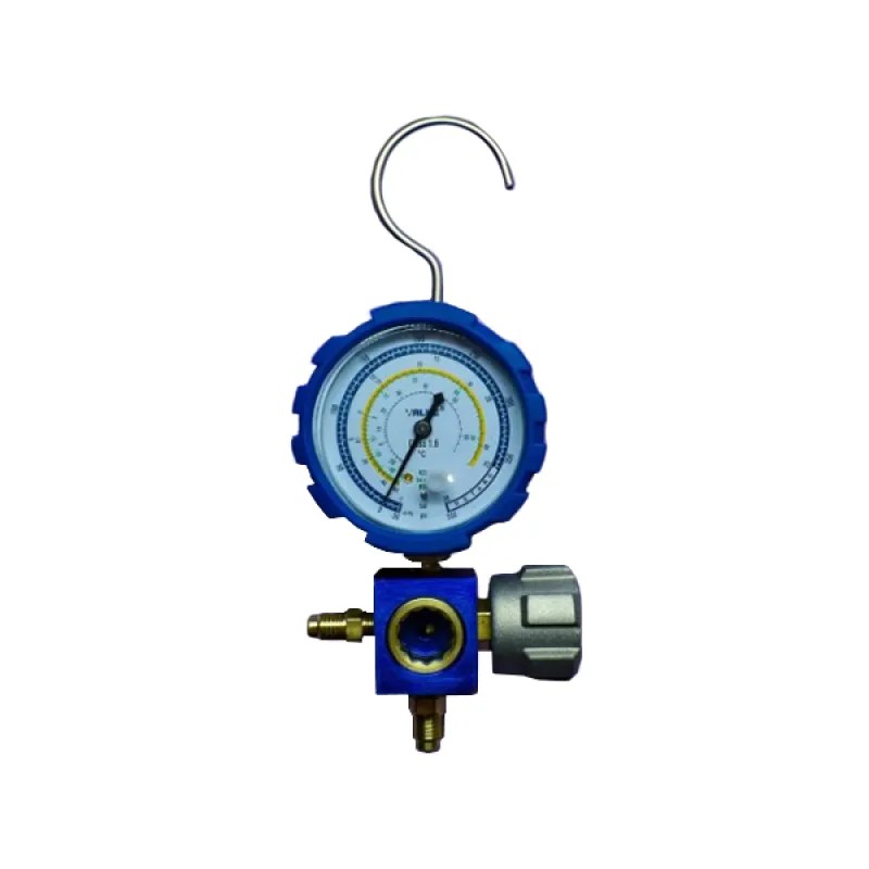 Манометричний колектор 1-вентильний VALUE  VMG -1-S-L Type NEW (R32 R22 R410a) низького тиску