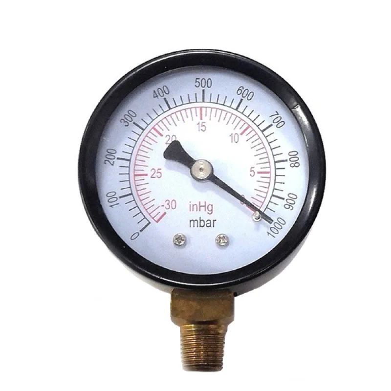 Манометр (вакуумметр) VALUE  310500104 (D корпусу= 50mm, підключення знизу)
