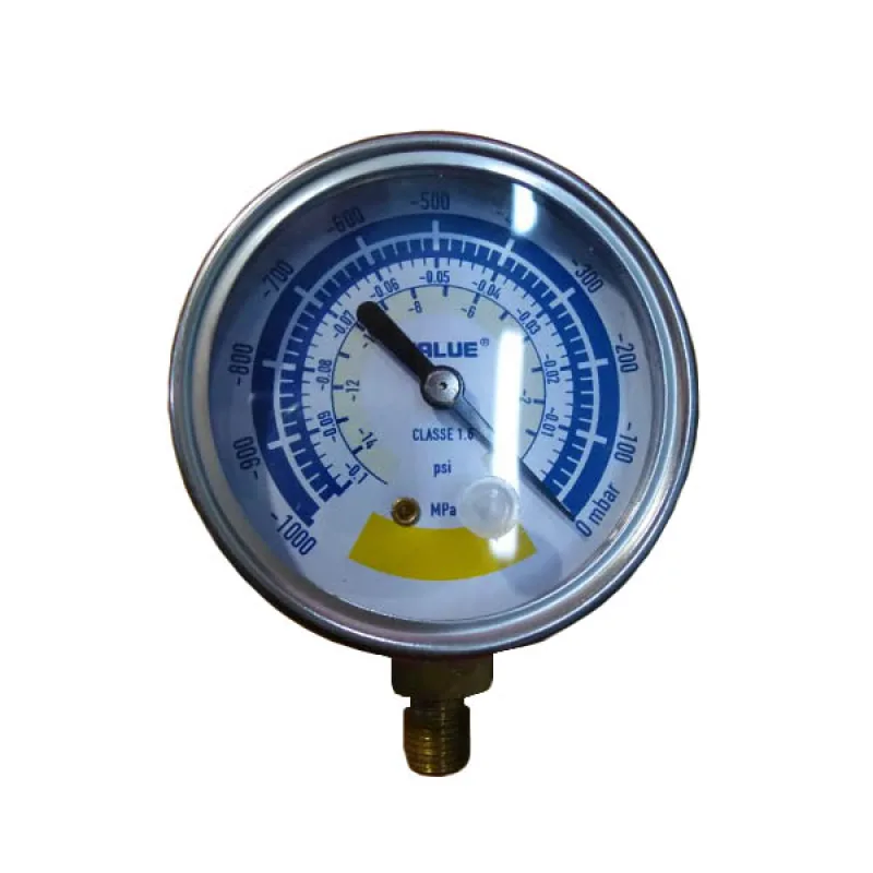 Манометр (вакуумметр) 310500601 VALUE (D корпусу= 63mm, підключення знизу)