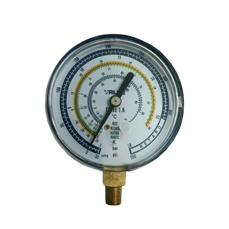 Манометр низького тиску BL VALUE  (D корпуса= 80mm, R22 R134 R410 R407)