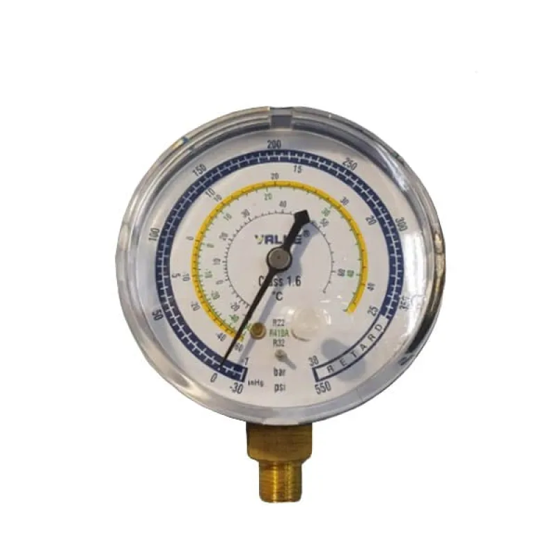 Манометр низького тиску GBL VALUE  (D корпусу=68mm, R22 R410a R32)
