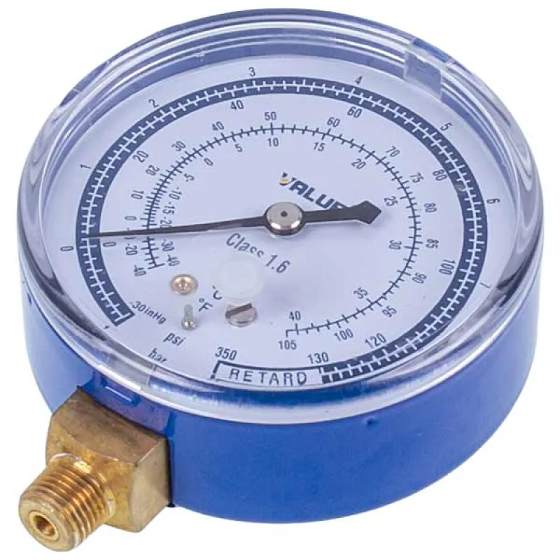 Манометр низького тиску ABL (D корпусу=68mm, R134) VALUE