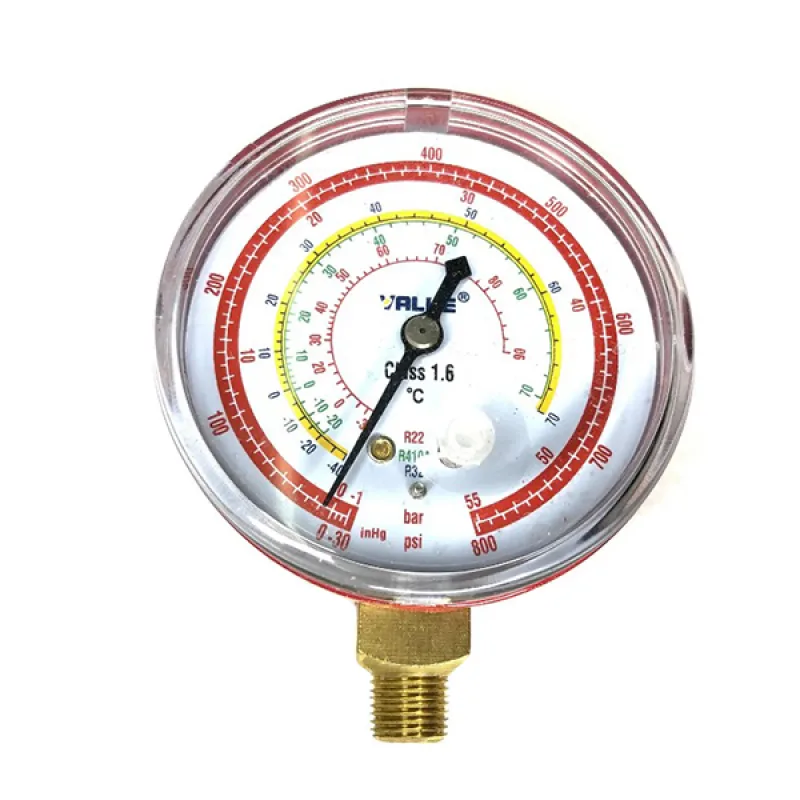 Манометр високого тиску GBH (D корпусу=68mm, R22 R410a R32) VALUE