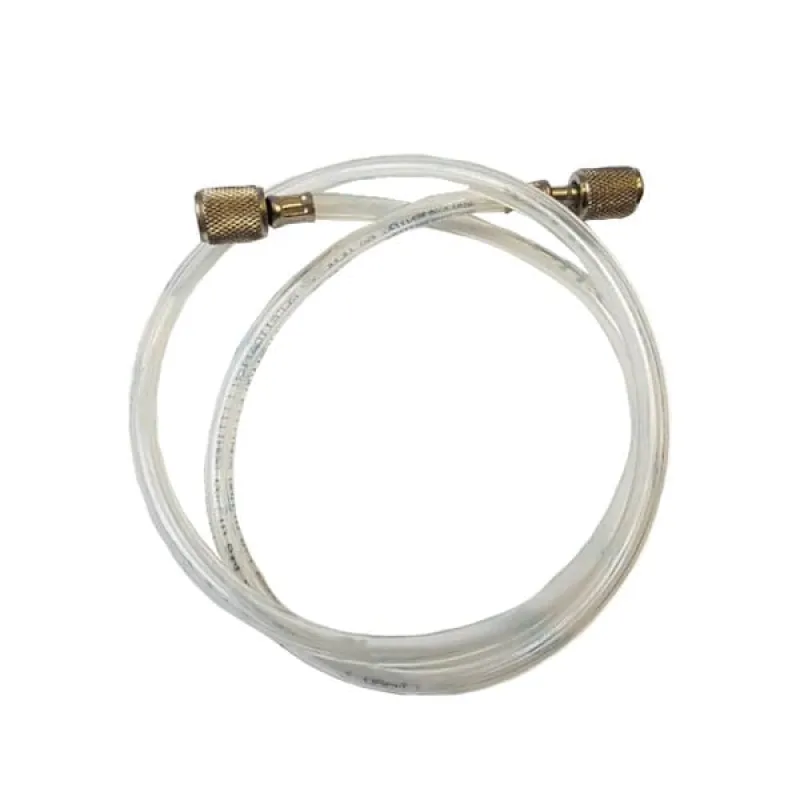 Charging hose TC 588A transparent, 1500 mm, 1/4 inch SAE