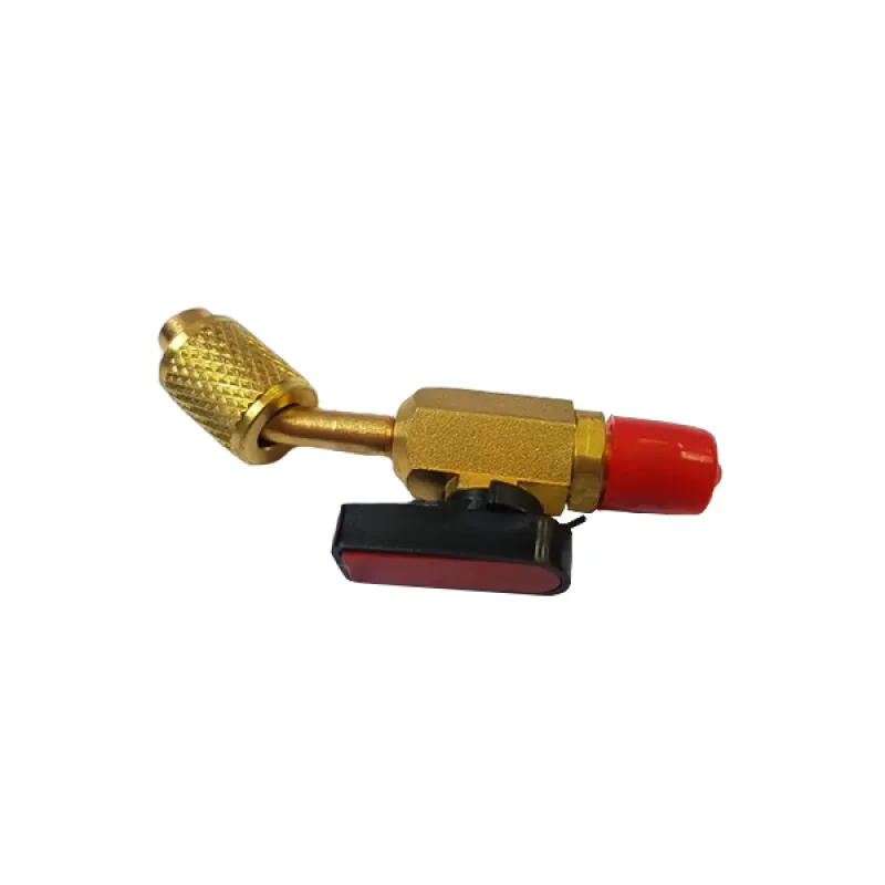 Кран кутовий 45° для заправки фреону (1/4”) RTM BV -451