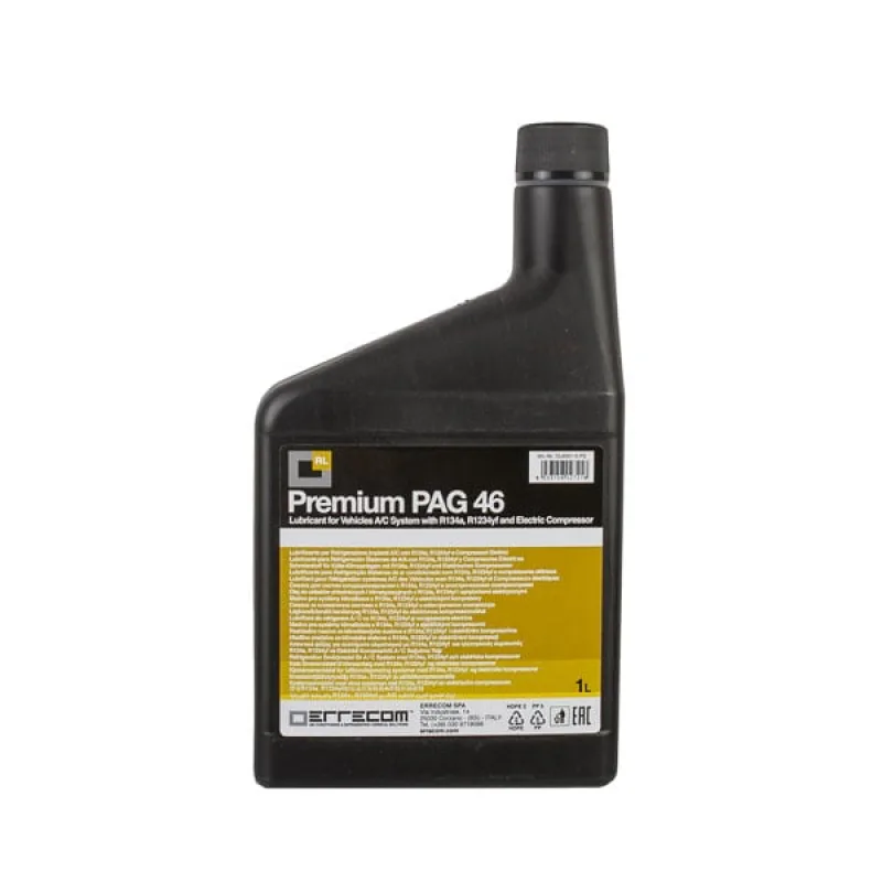Synthetic oil Errecom Premium PAG 46 OL6001.K.P2 for car air conditioner, 1 l