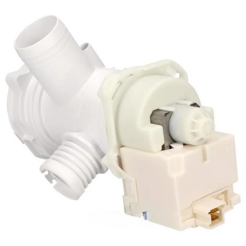 Помпа (насос) для пральної машини Ariston C00309709 (в зборі) 30 Вт (контакти спарені ззаду, на 4 засувки)