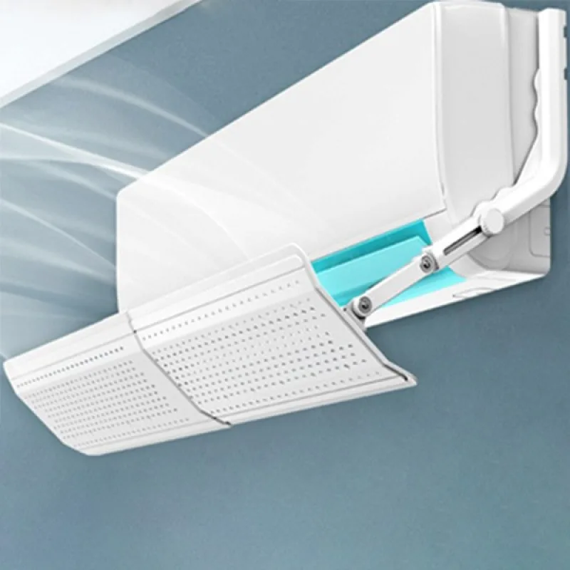 Sliding deflector for air conditioner indoor unit, 570-1050 mm