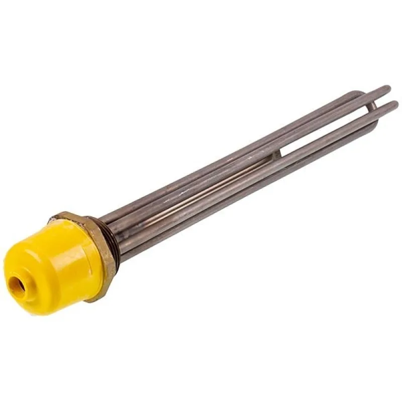 Блок тенів 6 кВт 220V (нержавіюча сталь) L=335mm гайка 1 1/2" (48mm) Kawai для електричного котла