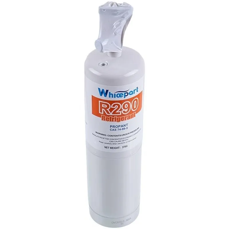 Фреон R290 з краном 0.37kg (Холодоагент R290, Хладон-290, Фреон 290, ДФУ-290, HFC-290)
