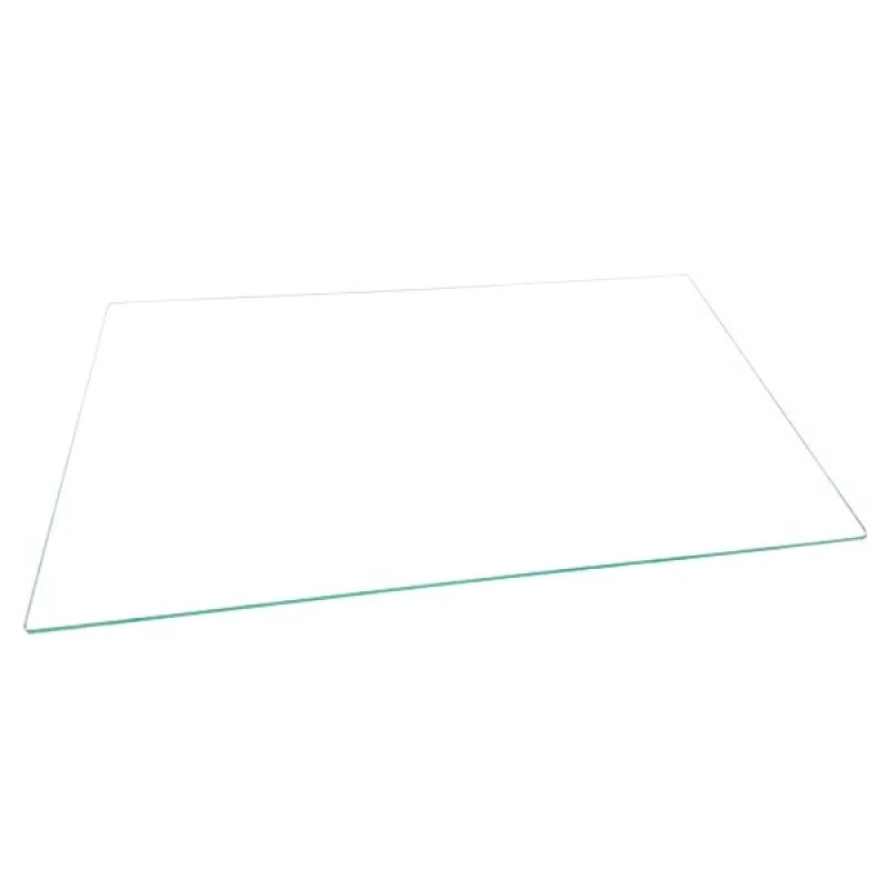 Полиця над ящиком для овочів у холодильник Beko 4561811600 490x293x4mm (скляна, з обрамленням)