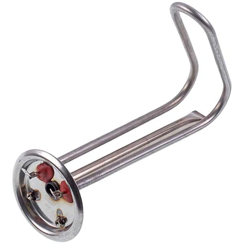 Flange heating element for Thermex water heater 1500 W, M6 anode