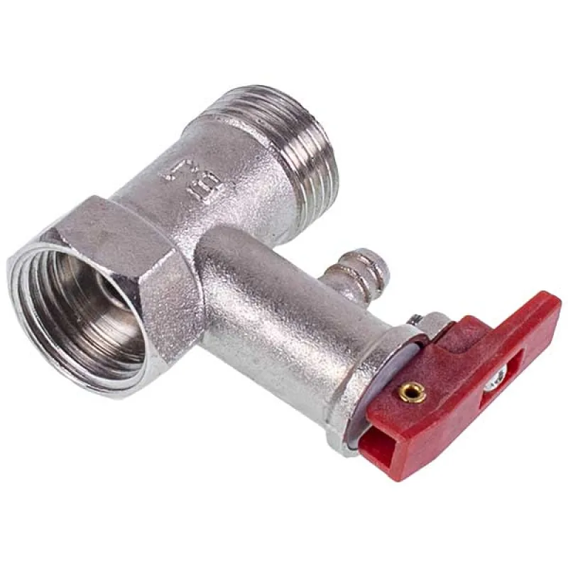 Safety valve 8 bar 1/2 inch for water heater