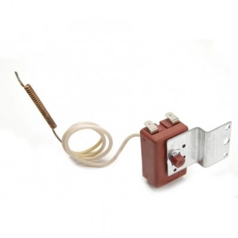Термозапобіжник для бойлера Drazice 6541907 EIKA 16A 250V 99°C (Г-образні клеми), капіляр L=450mm