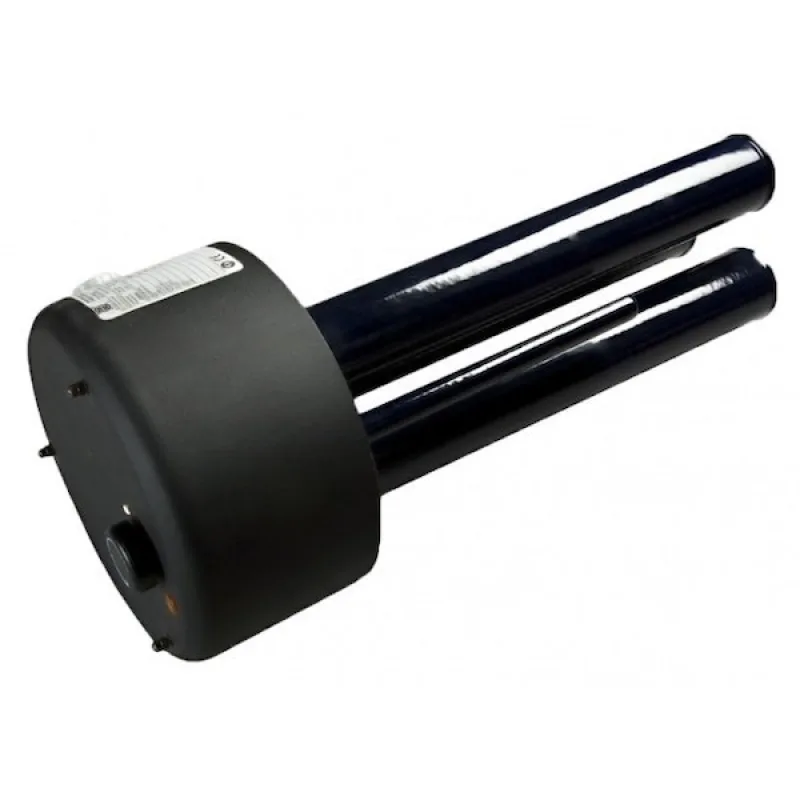 Тен для бойлера з термостатом Drazice 2110051 TPK 210-12 5000-9000W L=600mm фланець 1 трубка під датчик