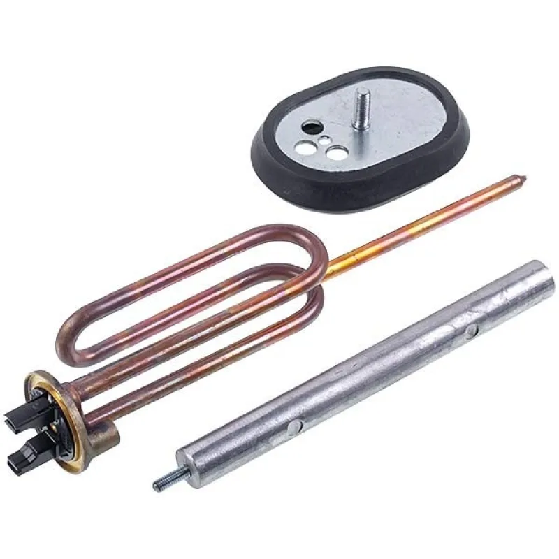 Repair kit heating element 2000 W with flange and anode for Ariston water heater