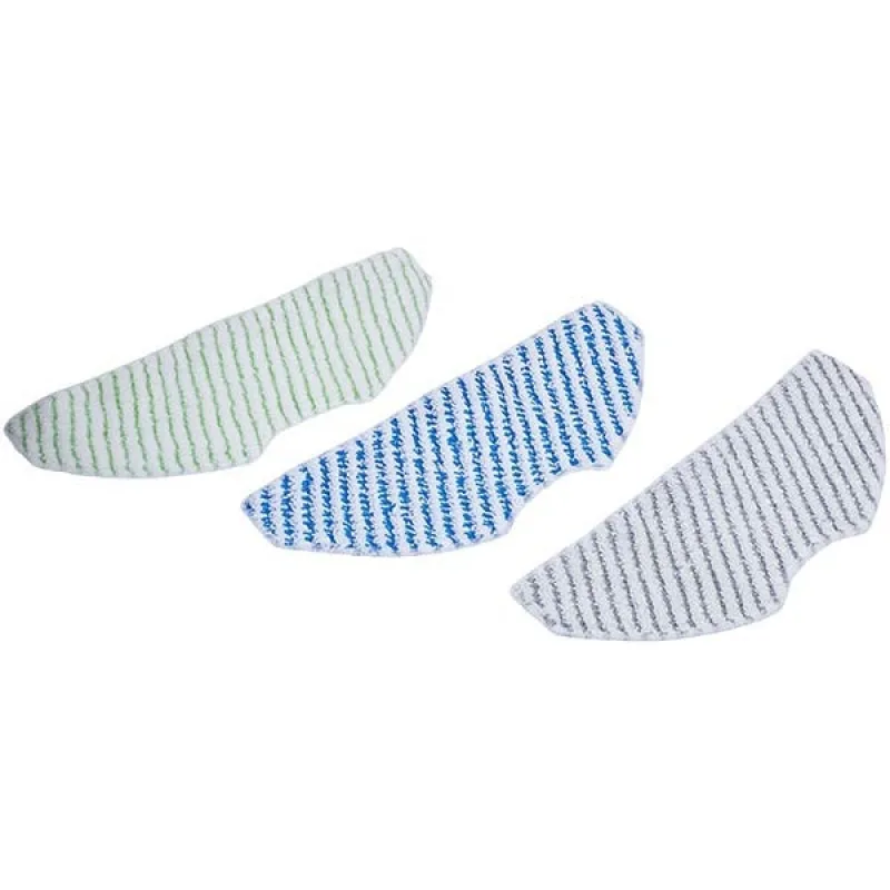 Microfibre cloth set for Rowenta robot vacuum ZR185001, 3 pcs