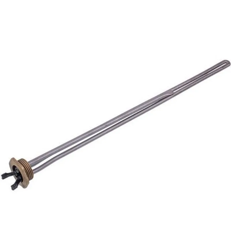 Тен для бойлера Kawai 2000W (нержавіюча сталь) L=350mm, гайка 1 1/4&apos&apos