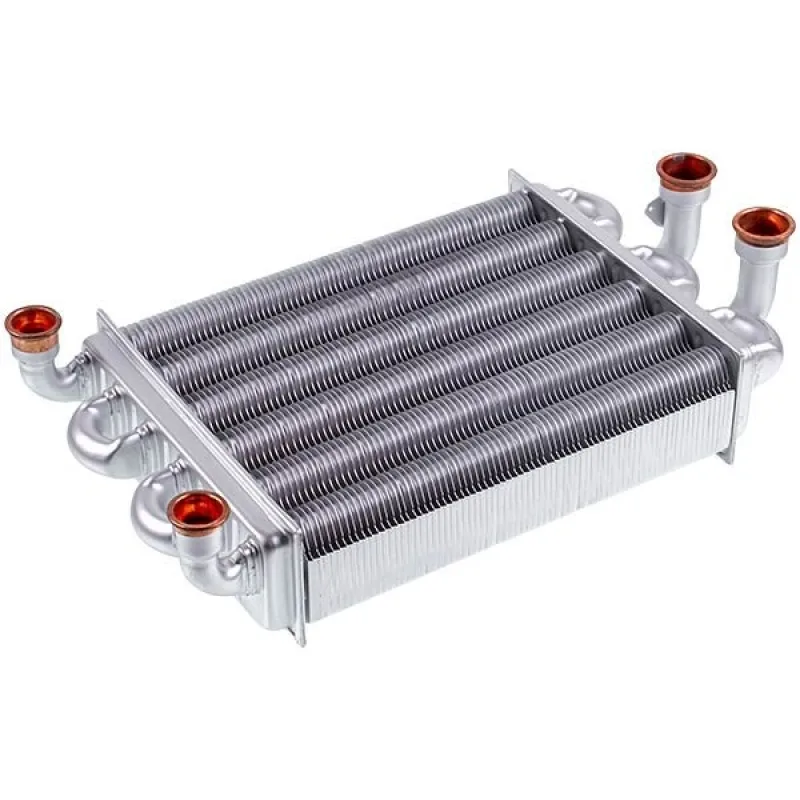 Теплообмінник бітермічний для газового котла Baxi Main Four, Westen Quasar D 5700520