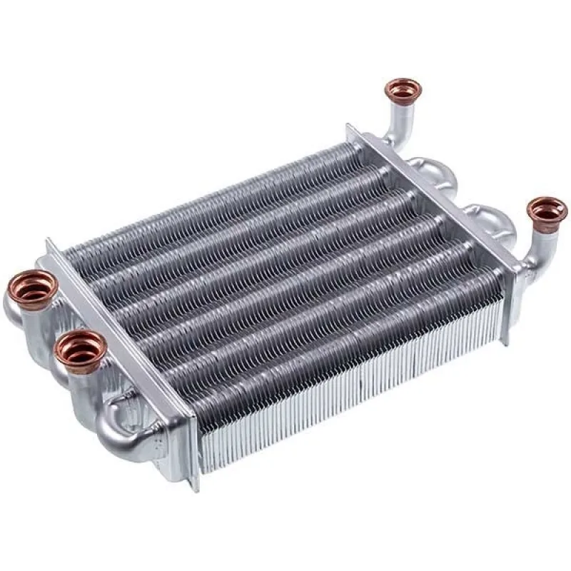 Bithermic heat exchanger for Ferroli gas boiler 39819540