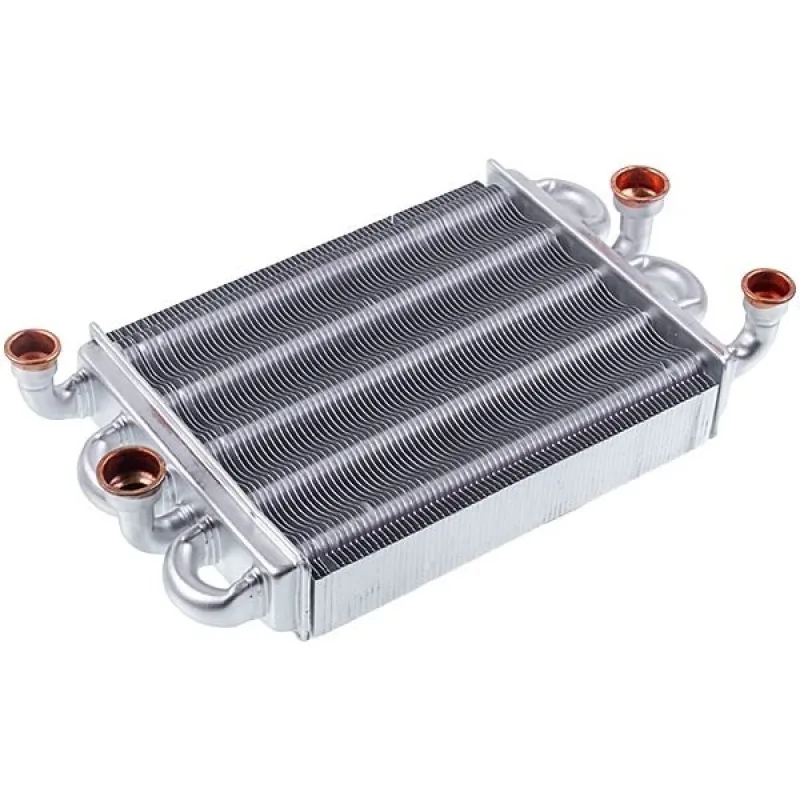 Bithermic heat exchanger for Ferroli gas boiler 39837660