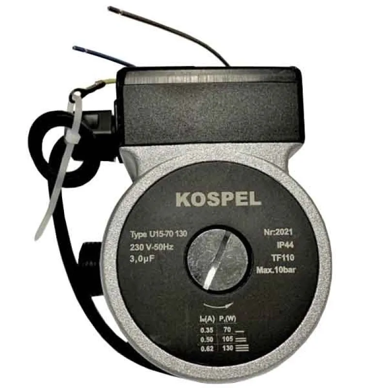Насос циркуляційний у зборі 15-70 130 для електричного котла Kospel ЕКСО.L, L1, L2, Hi-Therm HIT 30, 36 кВт 01247