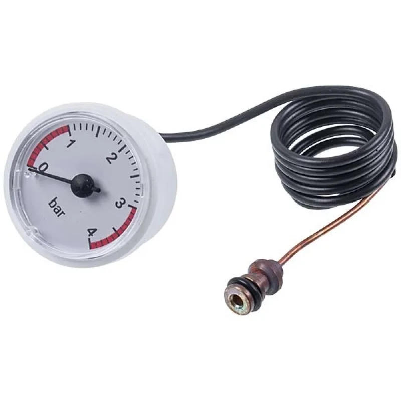 Pressure gauge 0-4 bar for gas boiler Ariston 65104234