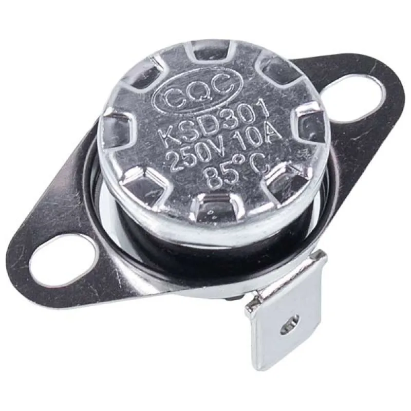 Safety thermostat KSD301 85 °C for gas boiler